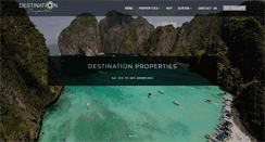 Desktop Screenshot of destination-properties.com